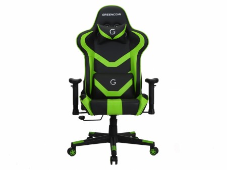 Greencom GUNGNIR Neon Gamingstol V2.0 PU Leather