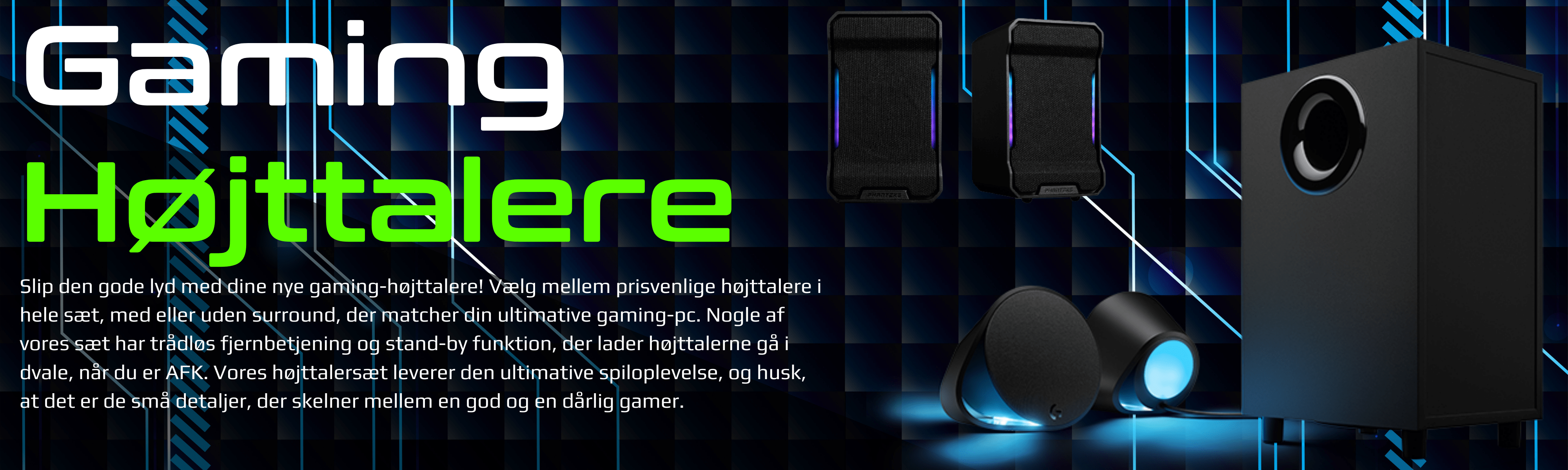 Gaming højttalare
