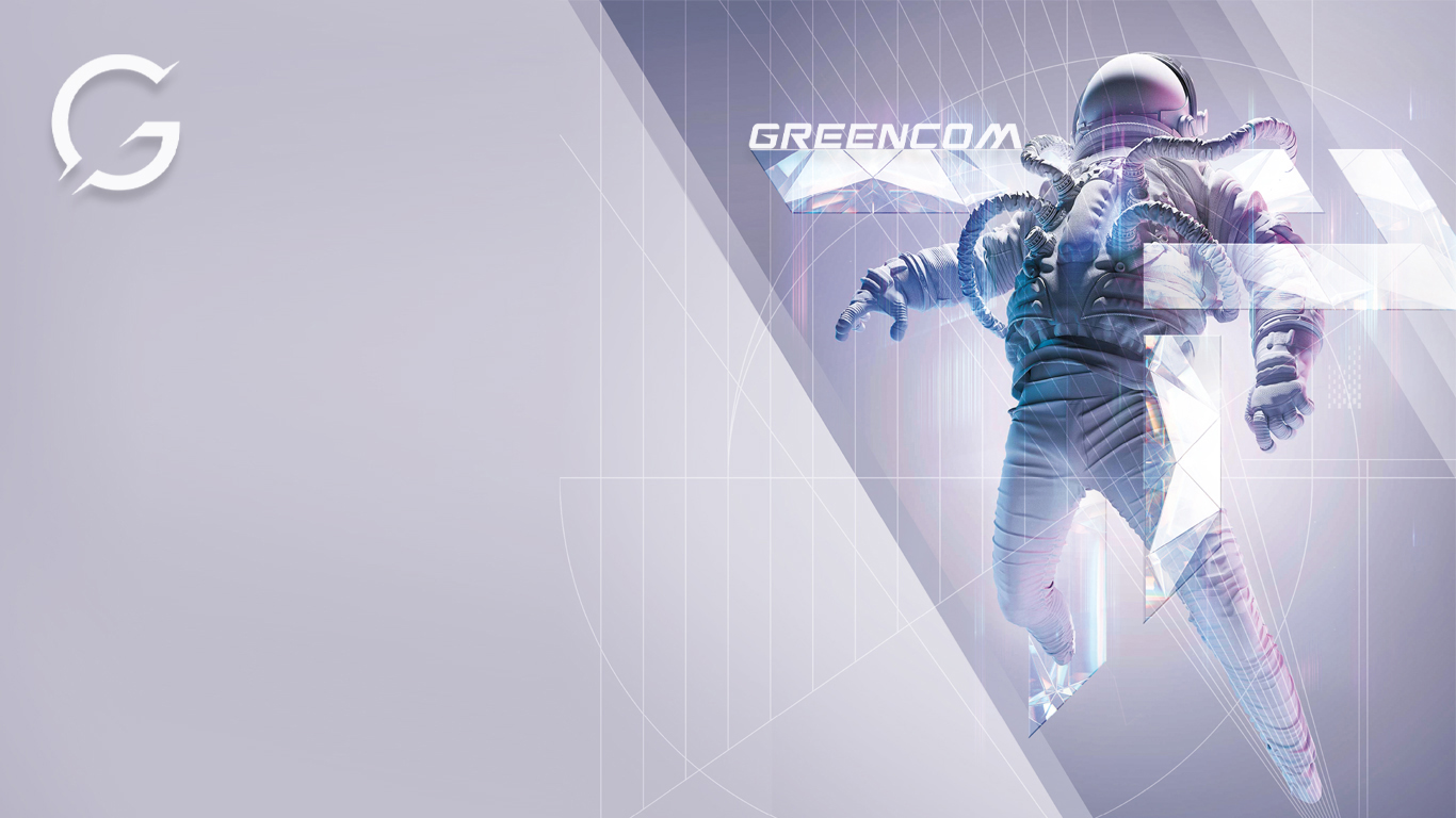 Greencom Astronaut Bakgrunn